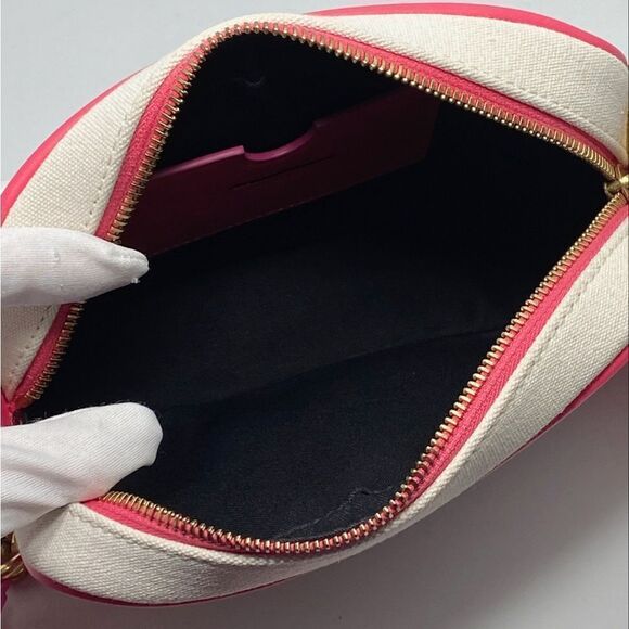 Balmain B-Army 18 Canvas Logo Camera Bag - Picture 7 of 14